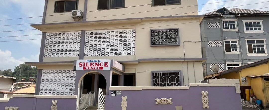 Exterior building of Silence Hotel Obuasi Adansi