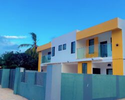 Exterior building of Divine Space Tse Addo apartments