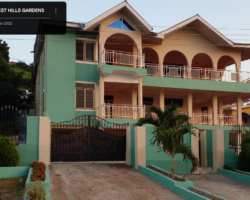 Exterior building view of West Hills Garden Accra